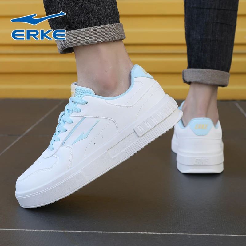鸿星尔克男鞋2025秋季新款鞋子正品百搭休闲鞋厚底运动鞋板鞋男款