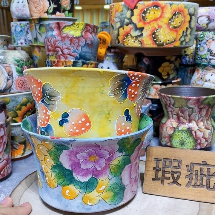 景德镇艺术手绘作品