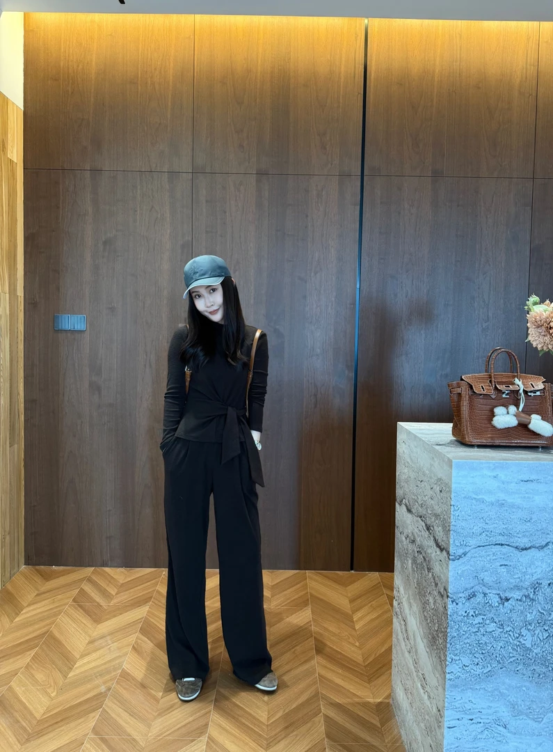 【云初】秋季新款高级感时尚轻奢百搭套装 YW271