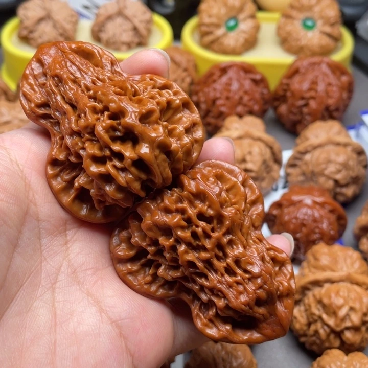 桃核把件葫芦47尺