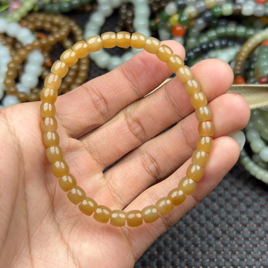 和田玉手链未镶嵌