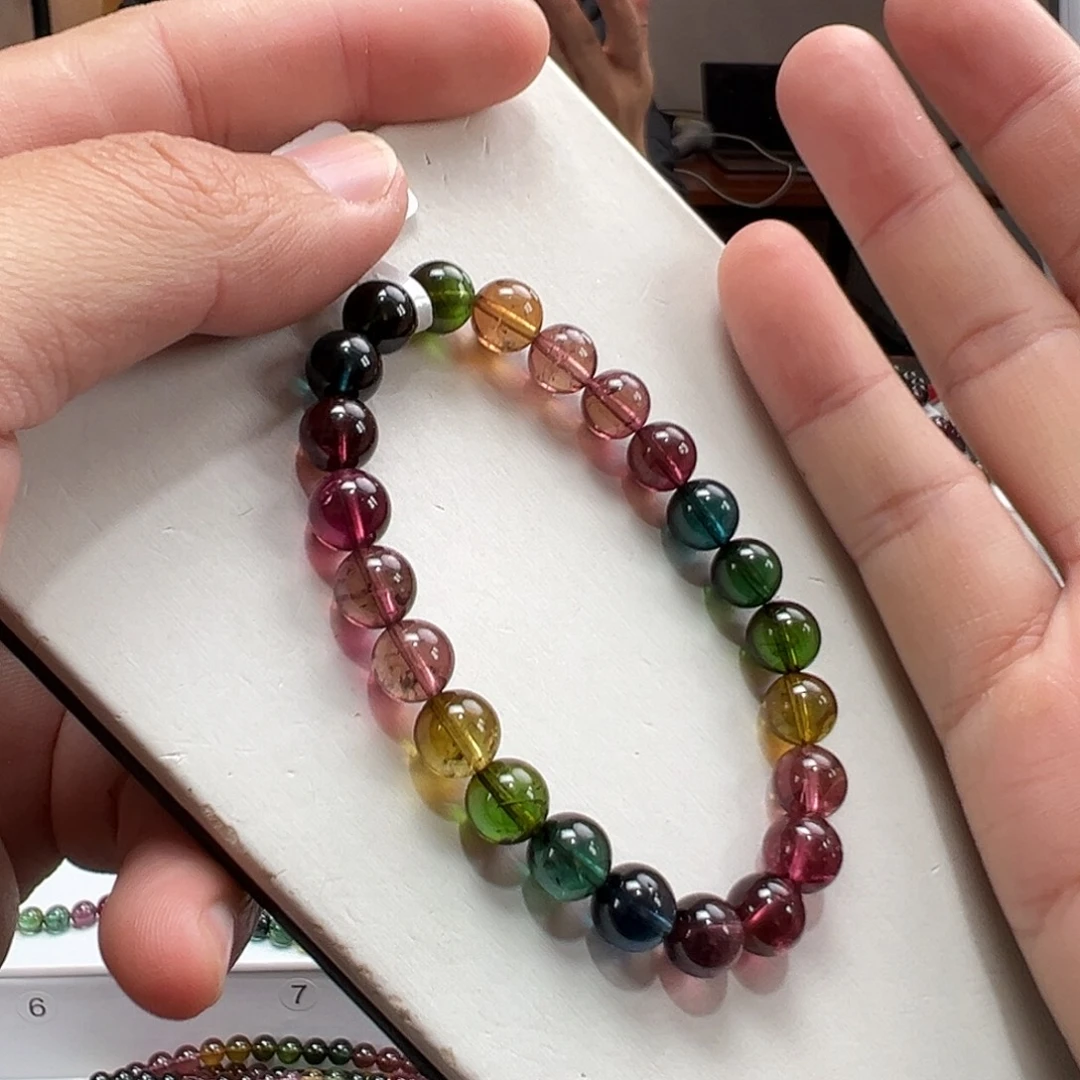 未镶嵌碧玺手串8mmmmmmmmmmmm