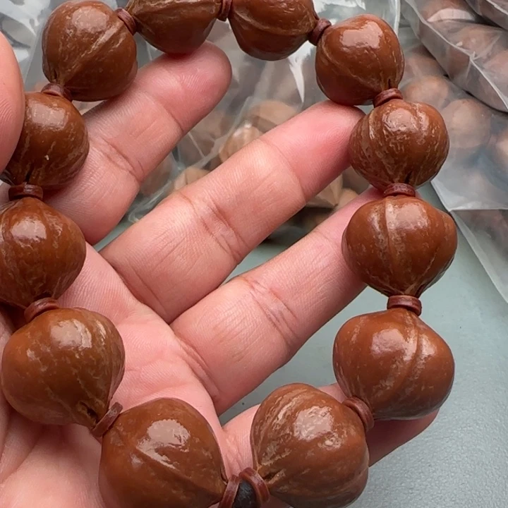 随***安橄榄核手串橄榄核原皮铁核