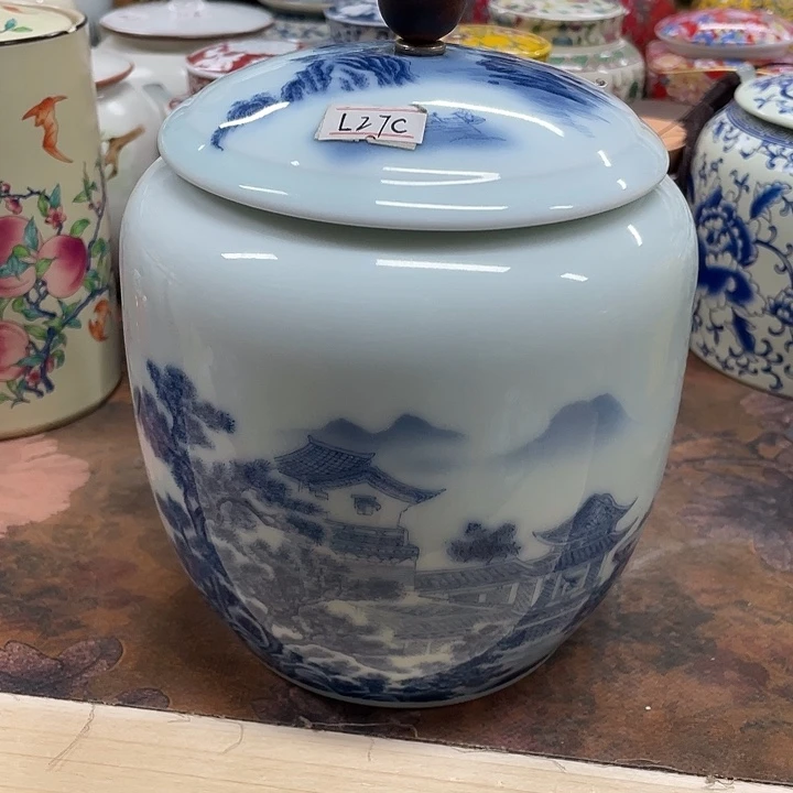 陶瓷罐茶叶罐密封罐储物罐