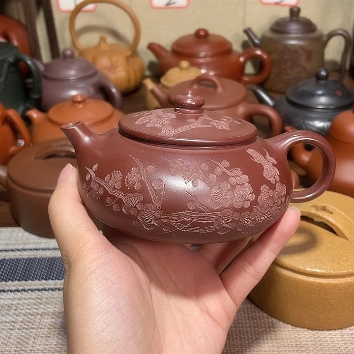 茗***馆茶壶紫砂紫砂宜兴紫砂壶180cc
