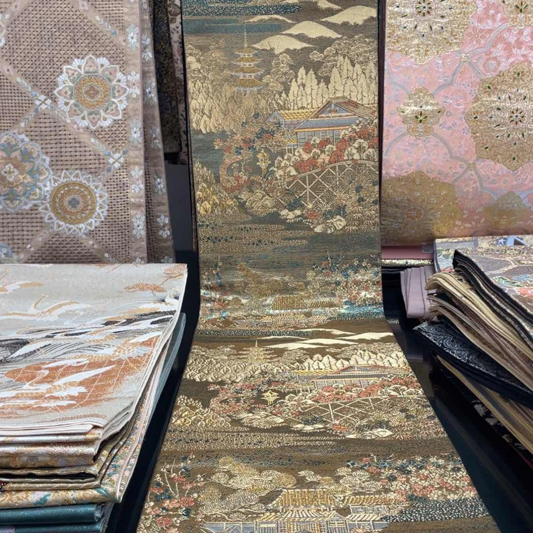 刺绣唐锦桑蚕丝正绢面料