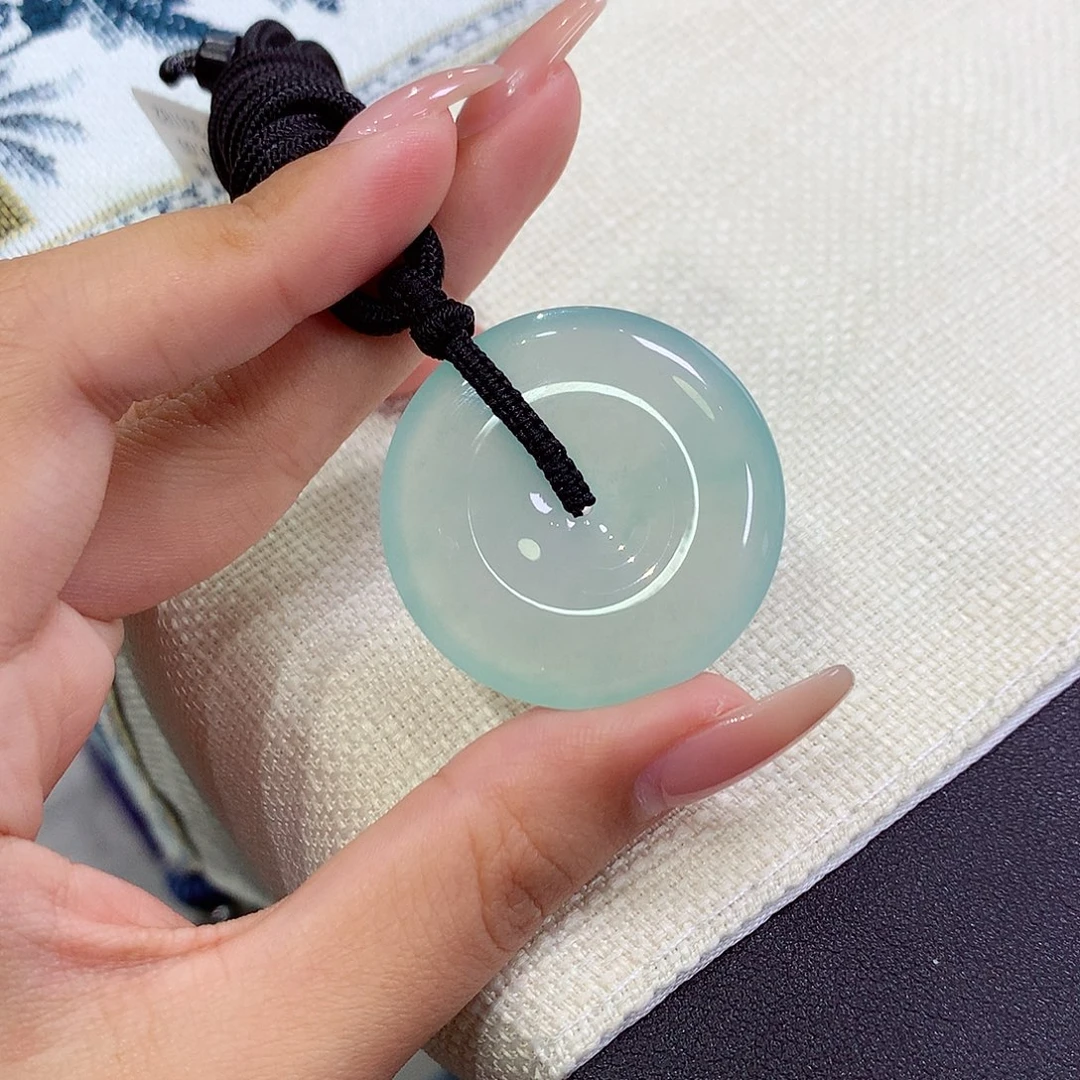 翡翠未镶嵌吊坠(不含链)35.5-6.4
