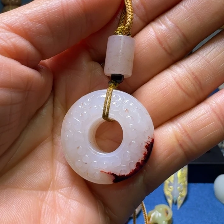 和田玉（糖玉）挂件未镶嵌