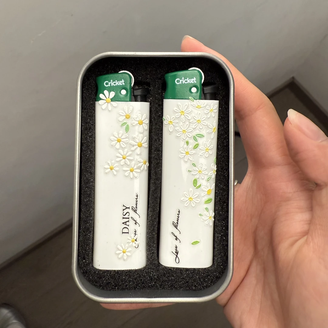 创意高颜值防爆打火机小雏菊款式适合送男女生礼物【直播间】