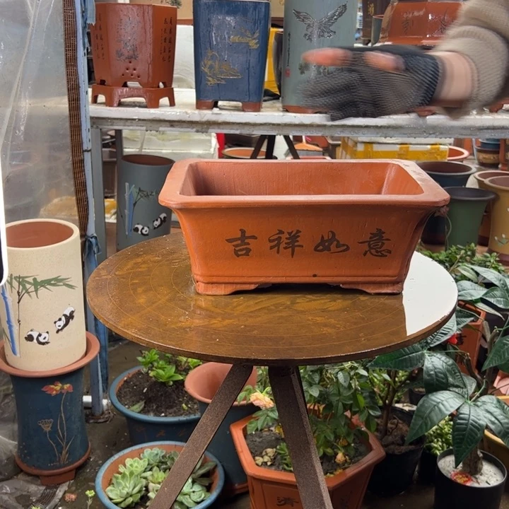 32红马槽花盆花盆花盆