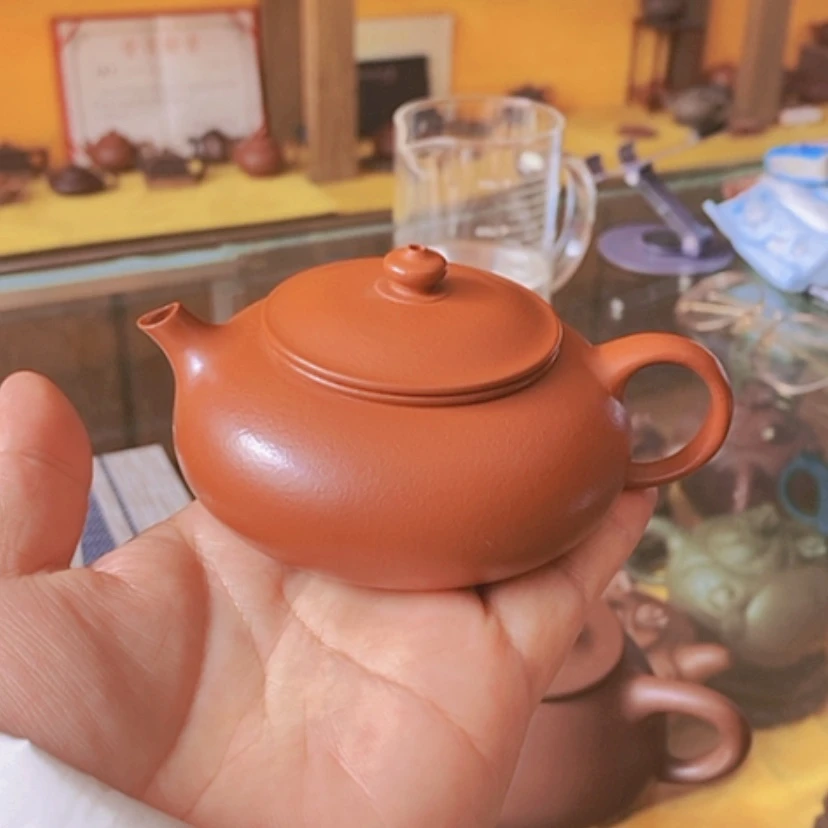 【闪购商品】朱泥茶壶?****浪寒江150毫升