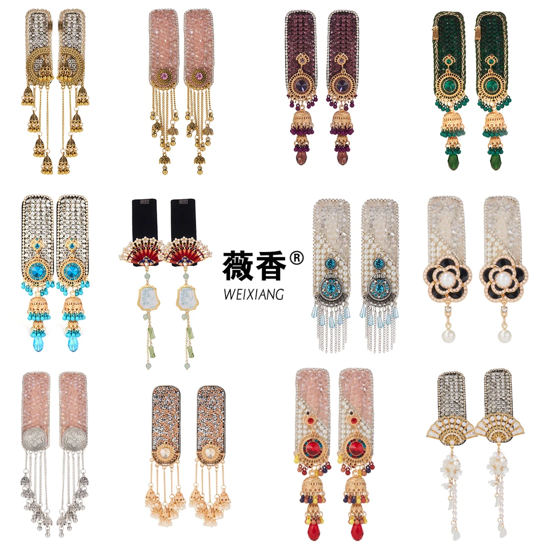 weixiang/薇香（回扣货号下单）2025轻奢原创时尚发夹新品