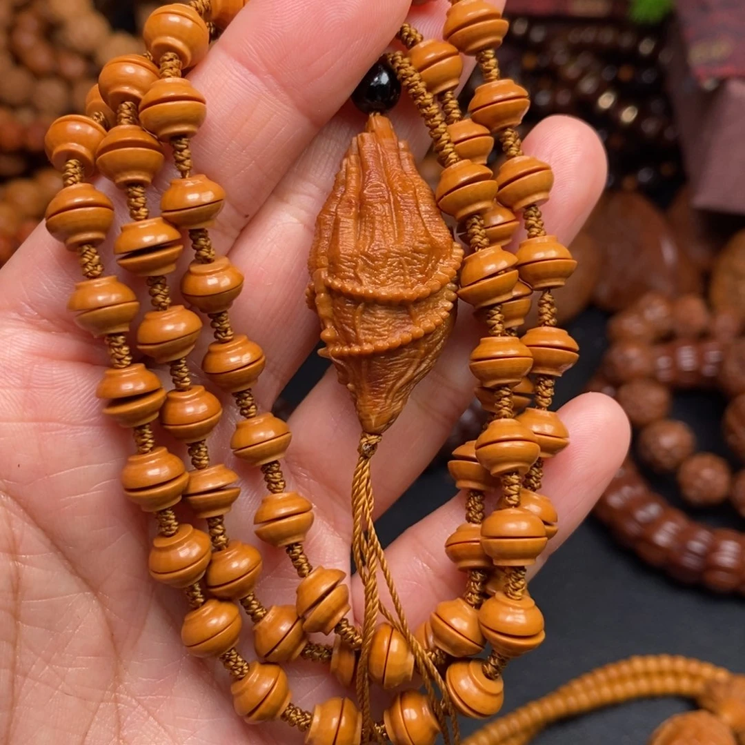 橄榄核吊坠橄榄核雕刻手串手链项链