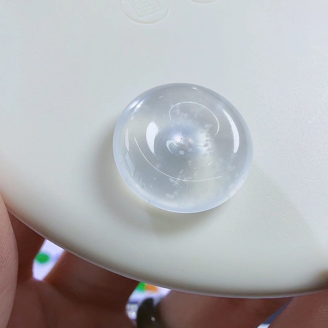 翡翠未镶嵌颈饰白冰木纳