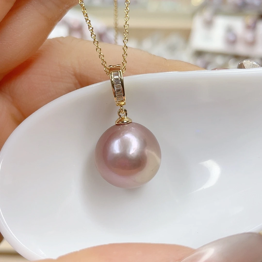 淡水珍珠合金吊坠(赠链)