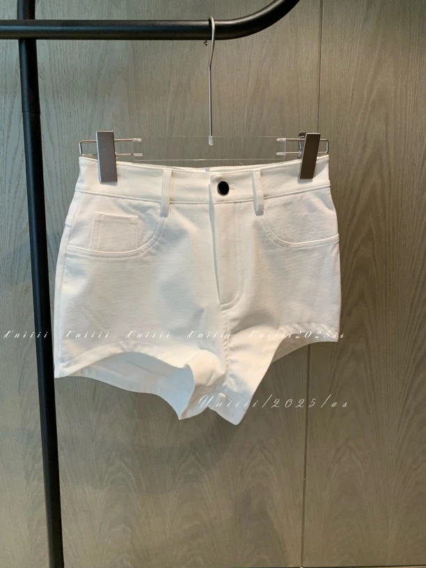Uniiii/25Ss  夏季薄款纯欲辣妹长腿短裤热裤 不走光