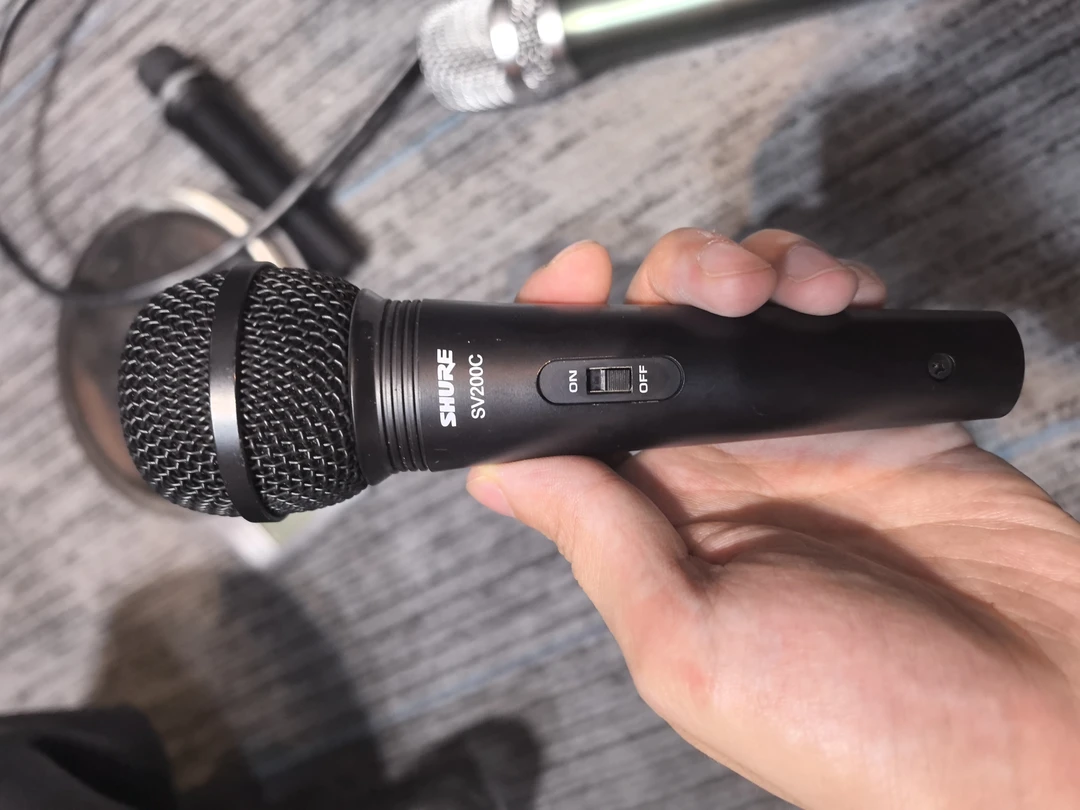 9新  舒尔有线麦克风一只不配线（不包邮）