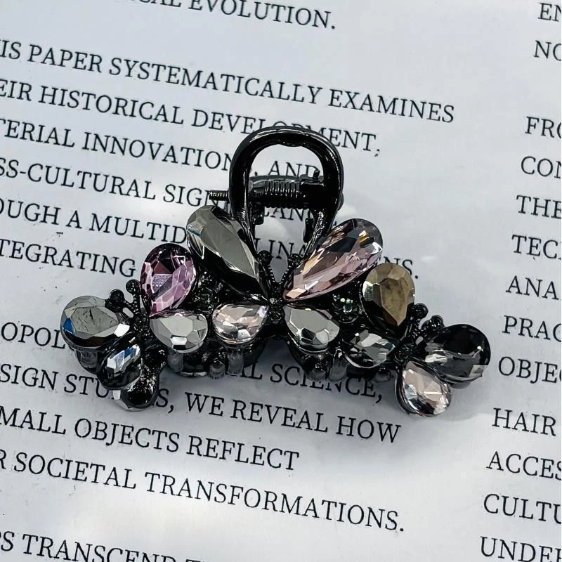 1055水滴钻蝴蝶小抓夹