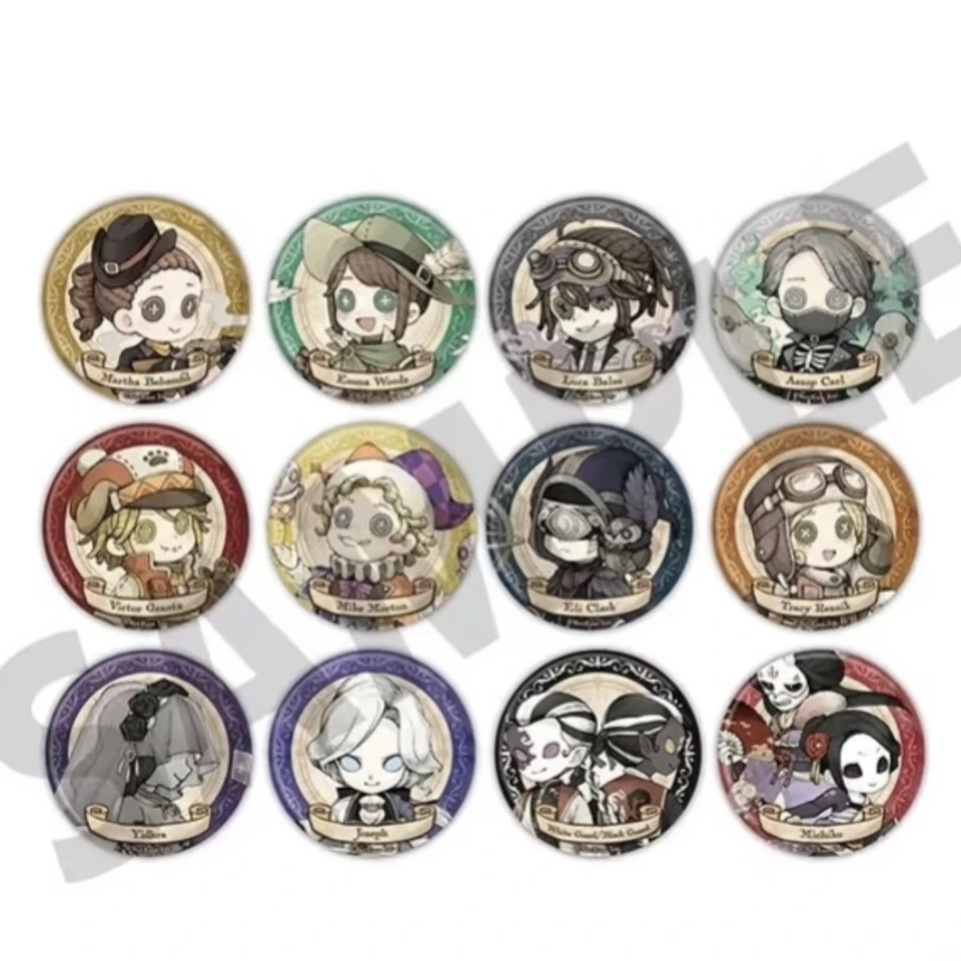 《第五人格》日谷徽章台湾场贩西幻吧唧卡片盲盒【代拆】