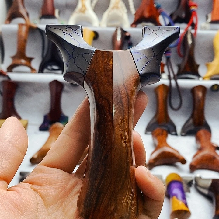 木美沙手柄钛合金称头龙齿烤蓝