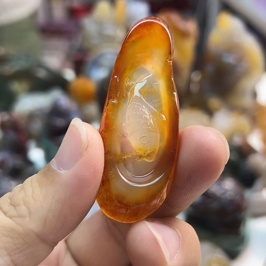 玛瑙/玉髓未镶嵌项链