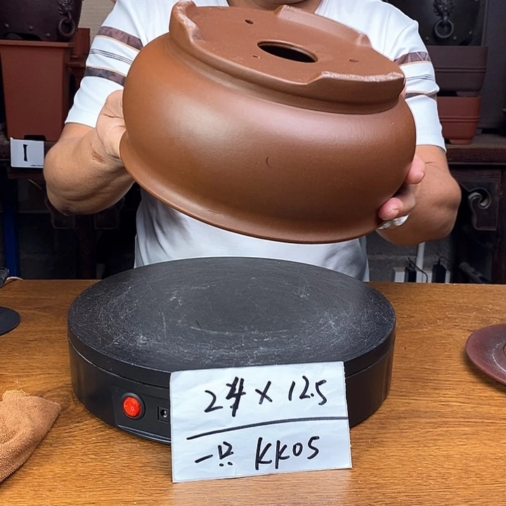 紫砂花盆货号一只KK05子