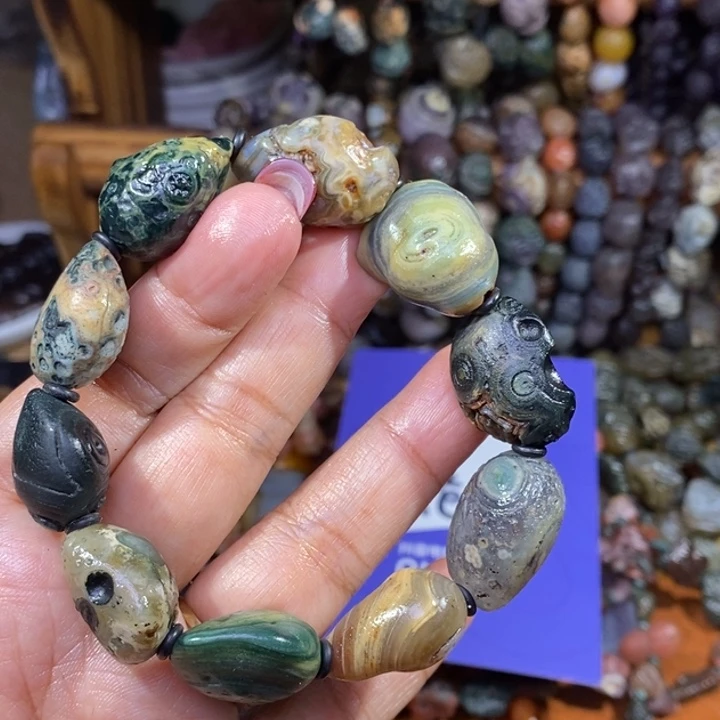 玛瑙/玉髓珠宝半成品未镶嵌