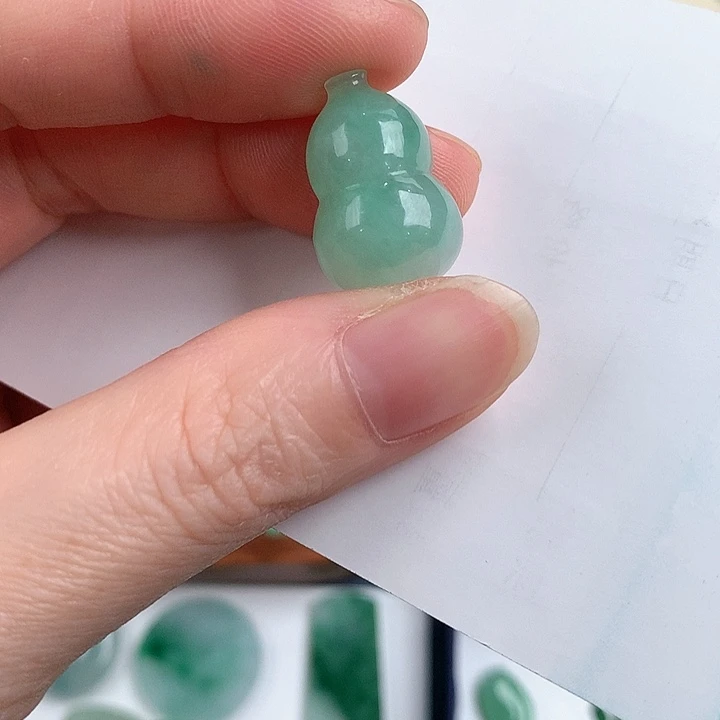 颈饰18K金镶嵌翡翠87336778778