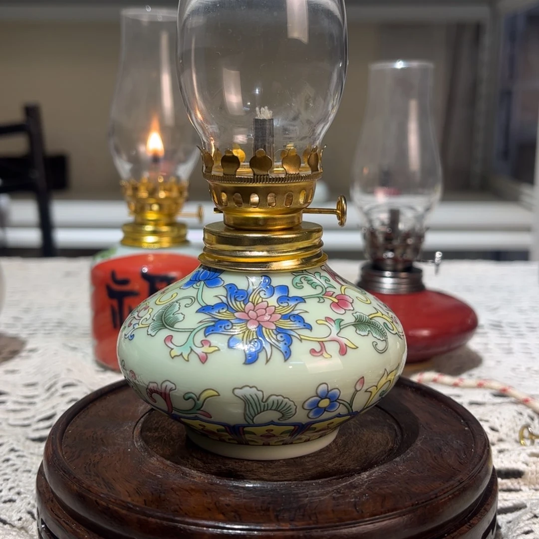 摆件景德镇陶瓷香薰灯