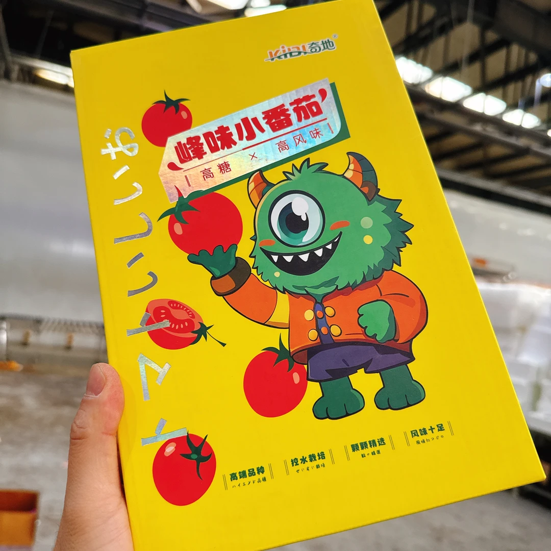老牛专属 奇地风味小柿子 脆甜多汁 1件1盒/2盒每盒2斤快递包邮