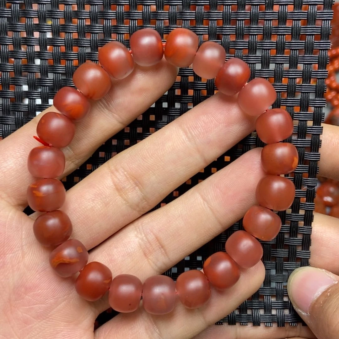 南红玛瑙手串未镶嵌竺*