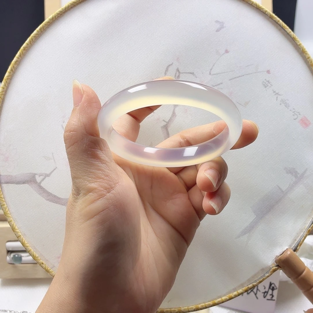 ε***鬼玛瑙/玉髓未镶嵌手镯