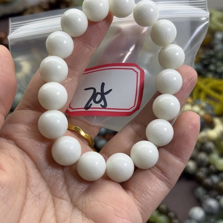 蛇纹石玉未镶嵌手链