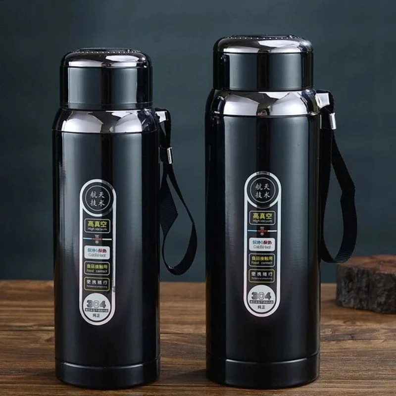 316不锈钢保温杯大容量星星壶男女学生中老年户外便携商务泡茶杯