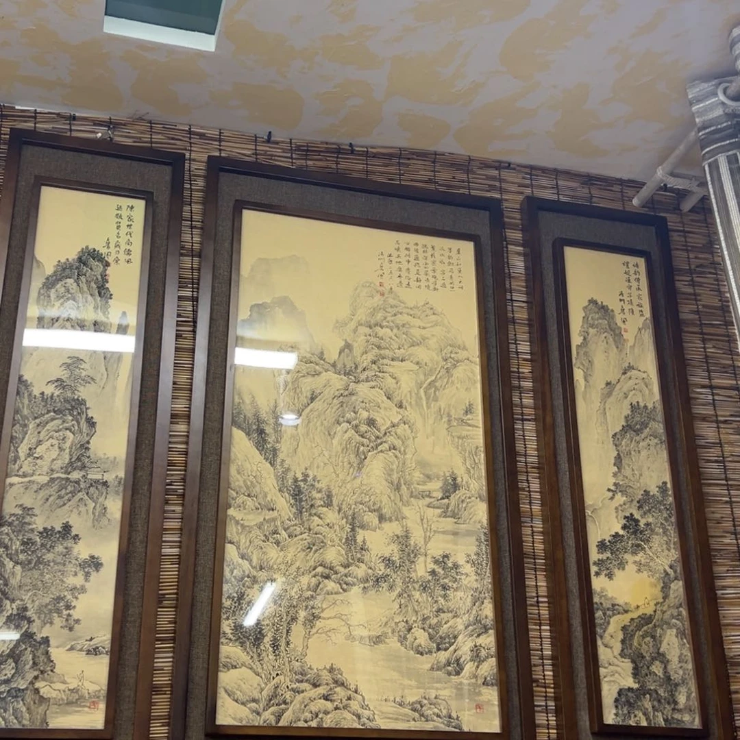沐***生国画亲笔手绘作品