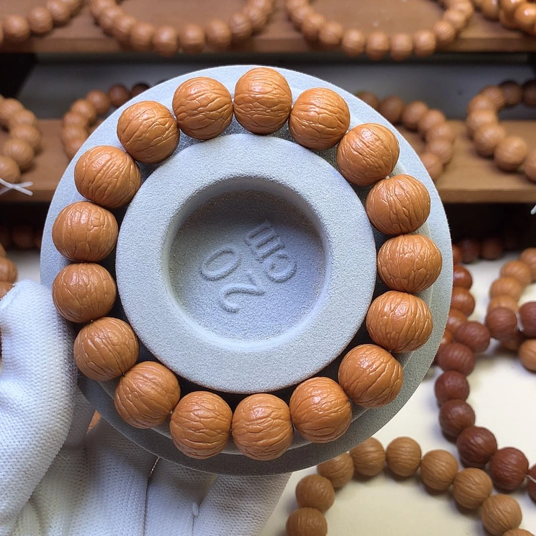 D***C猴头核桃吊坠16聚宝盆全品手串