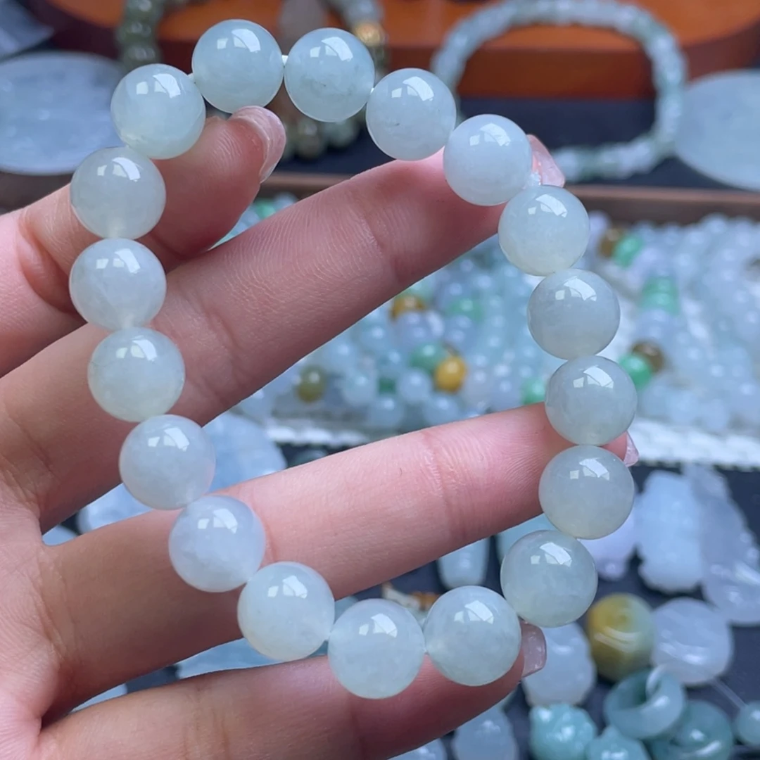 颈饰未镶嵌翡翠翡翠有纹