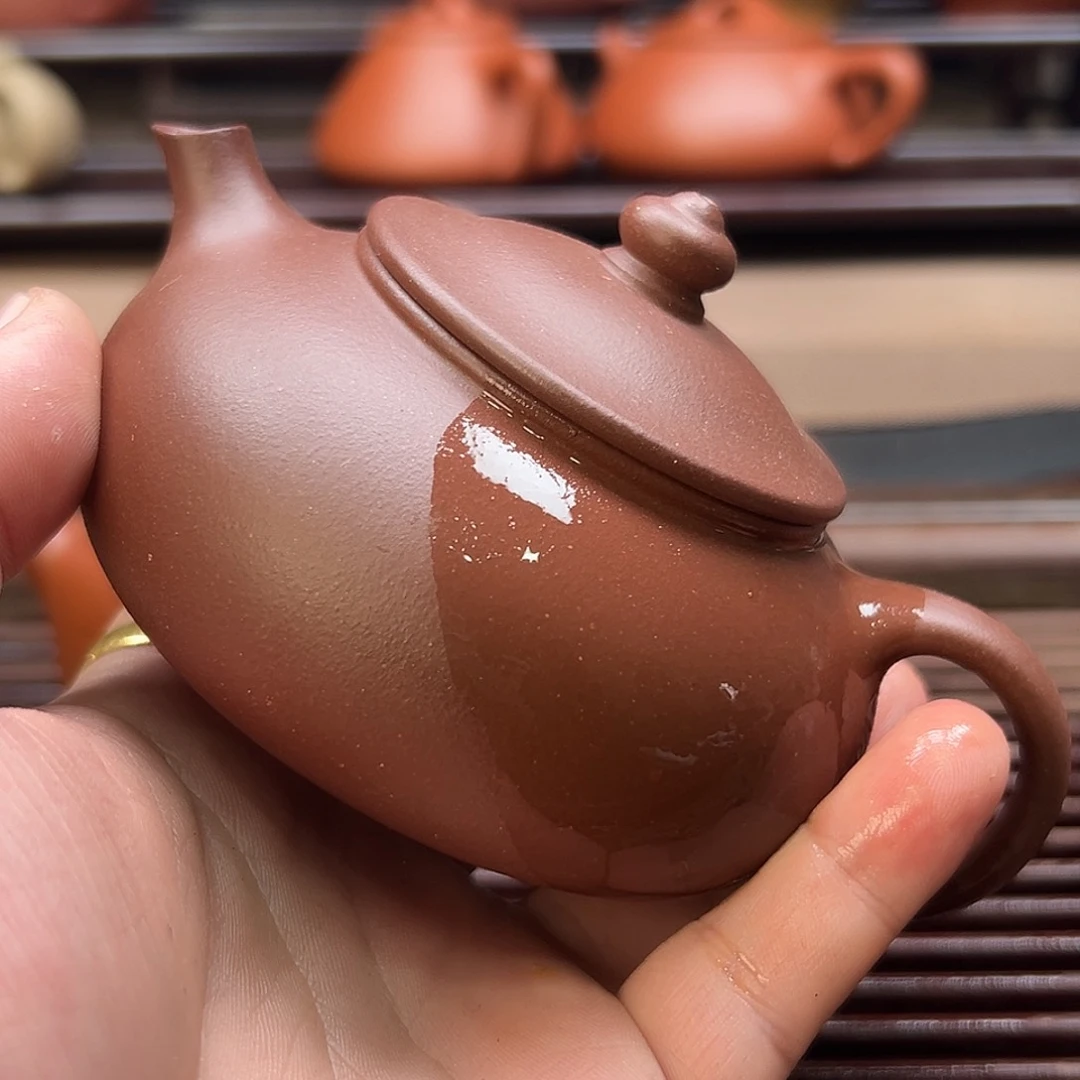 茶壶紫砂古*月原矿紫砂