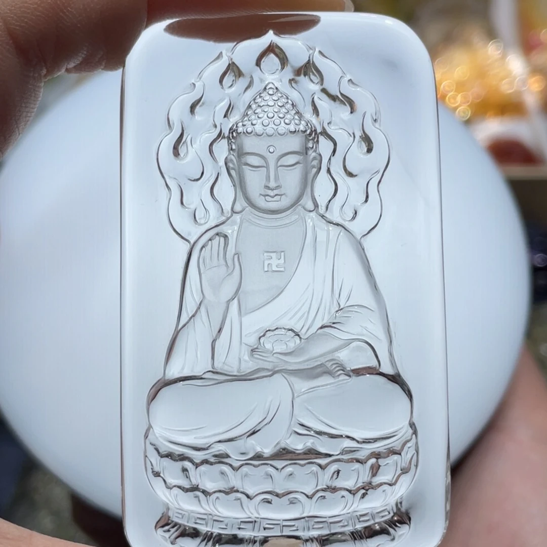 水晶颈饰未镶嵌定制