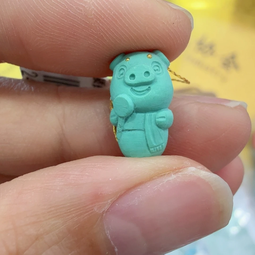 未镶嵌绿松石珠宝奇石