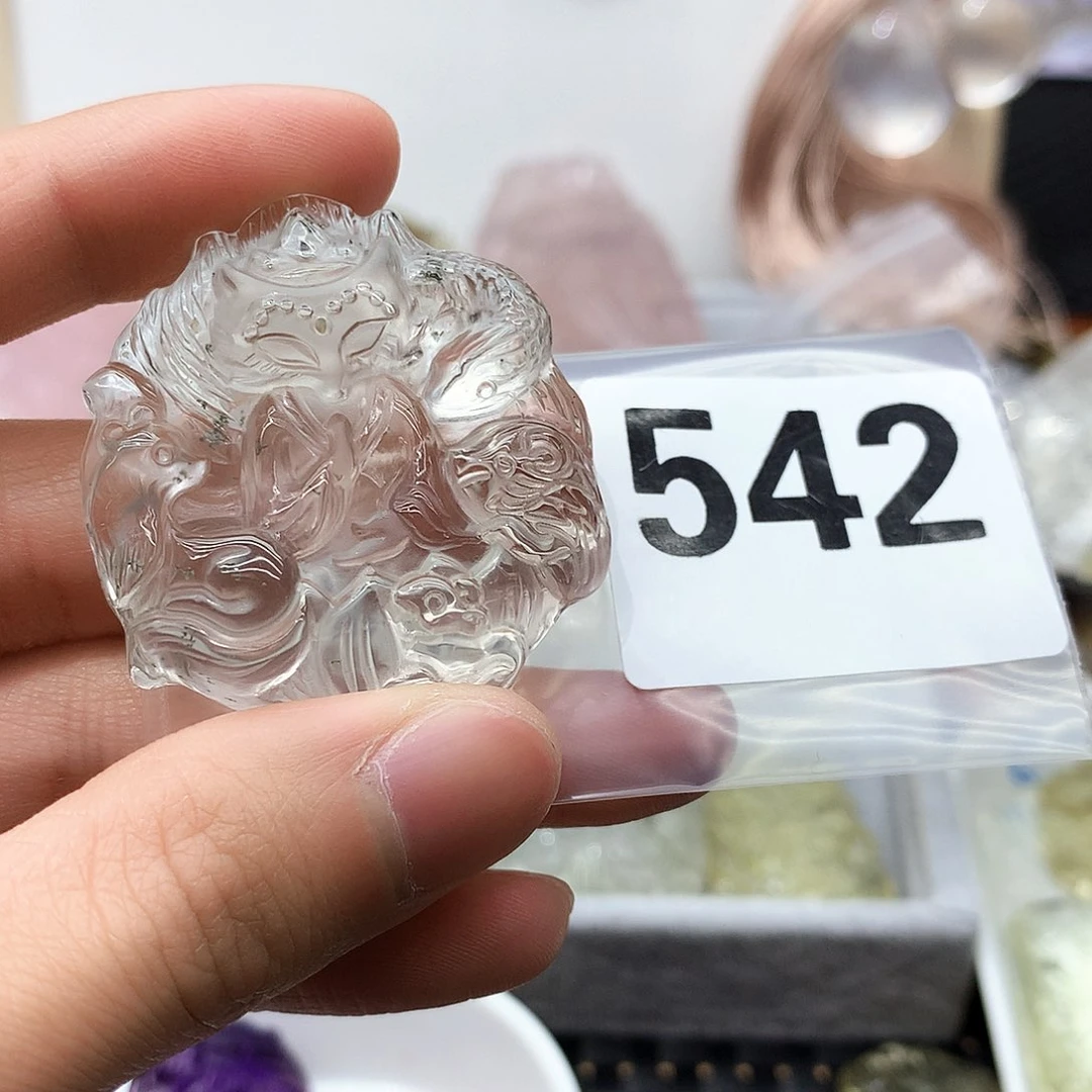 水晶颈饰未镶嵌挂件