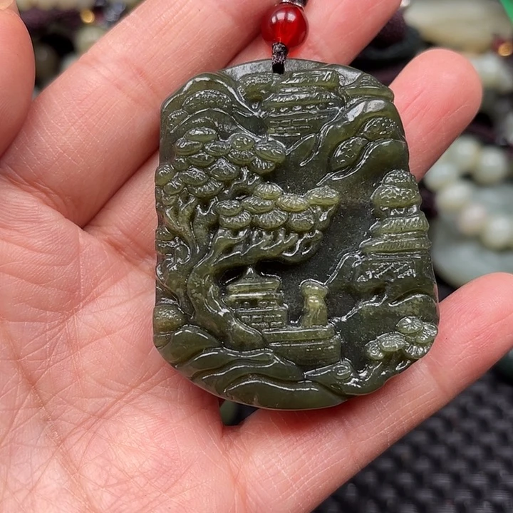 和田玉颈饰未镶嵌