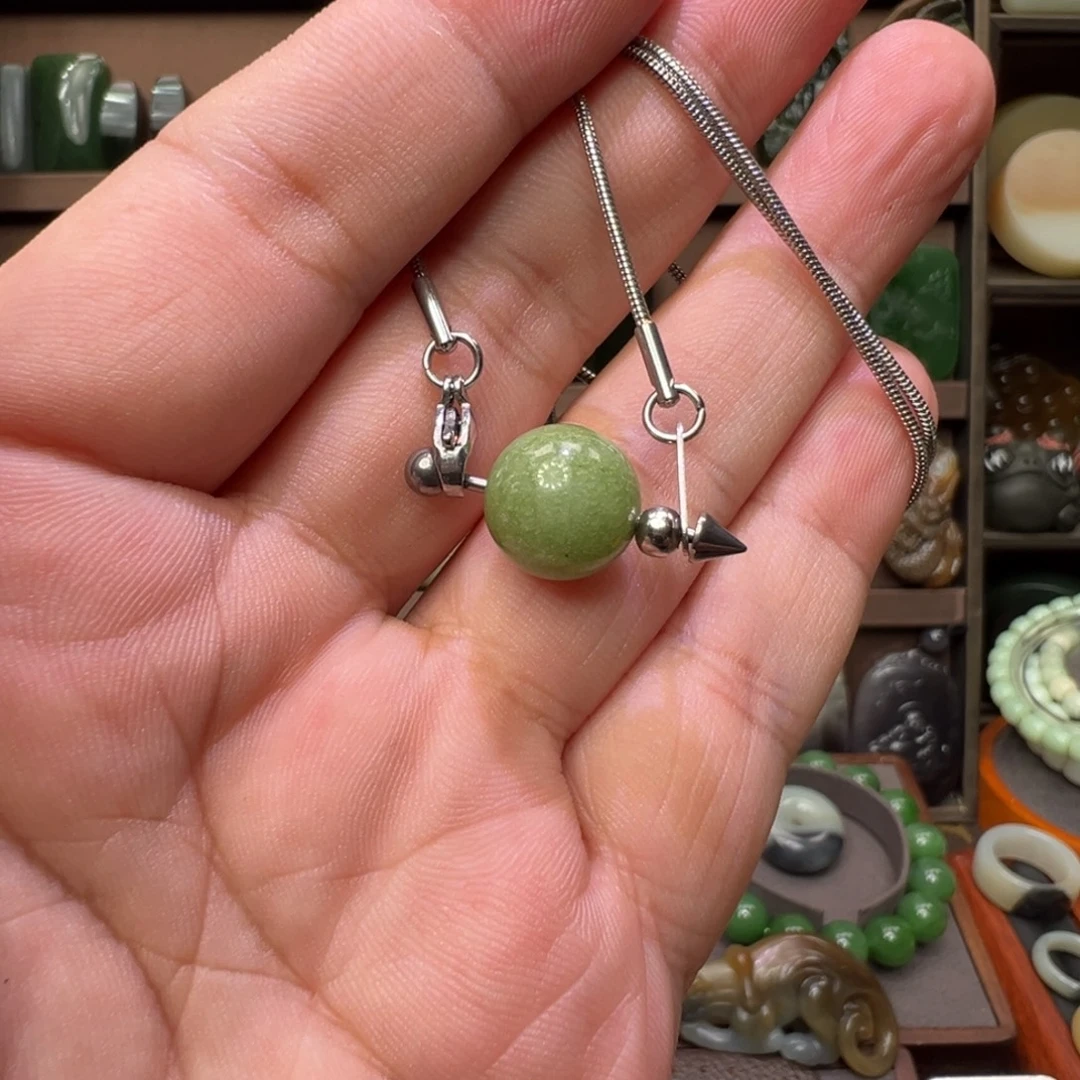 和田玉未镶嵌颈饰夜场福利5