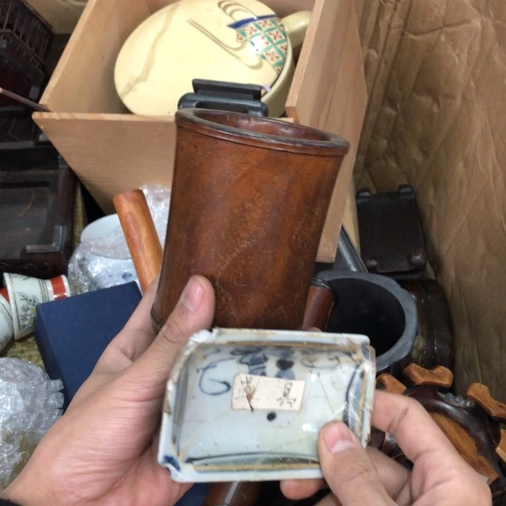 陶瓷孤品单件车里拍