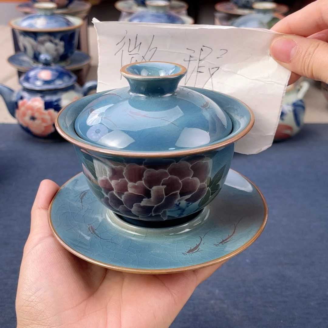 杯景德镇手绘手工茶具