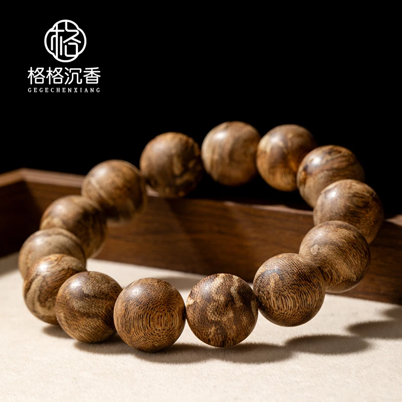《孤品收藏级》越南芽庄都蓬九分沉沉香手串16MM+30g+02056002