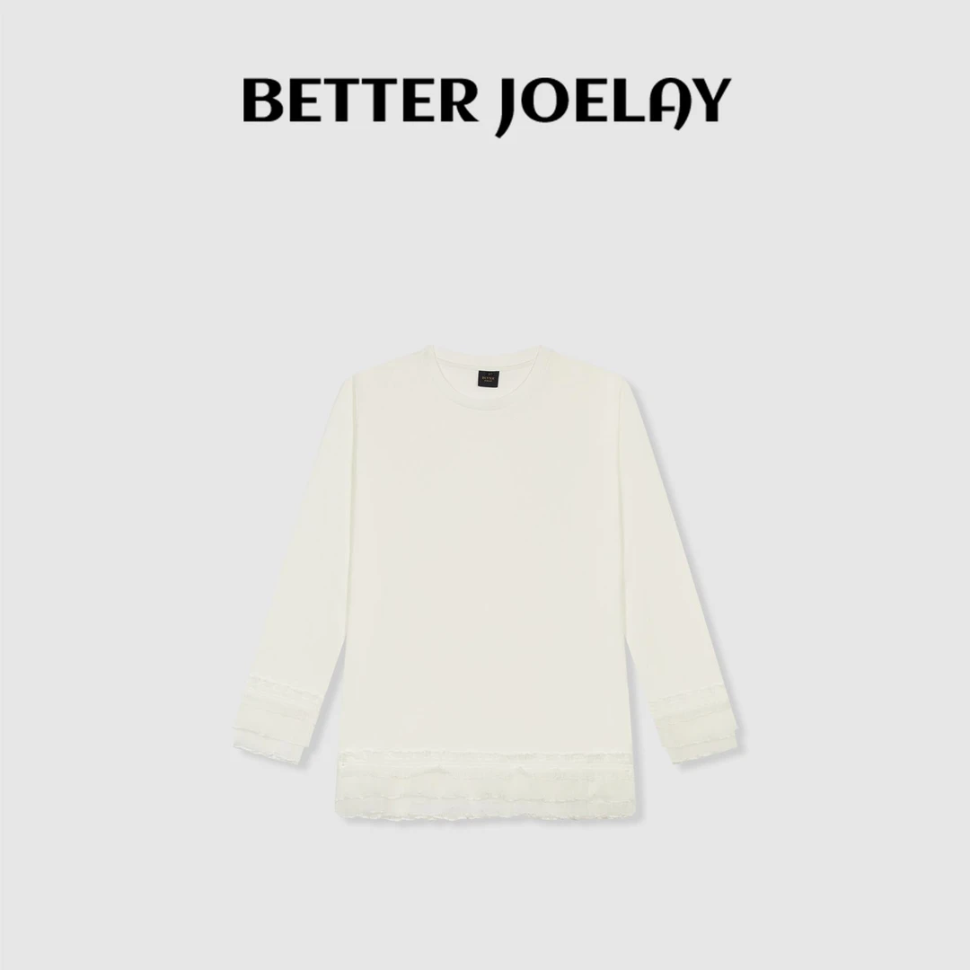 BETTER JOELAY-【蜜果萌韵】时尚百搭长袖T恤休闲风WL9870