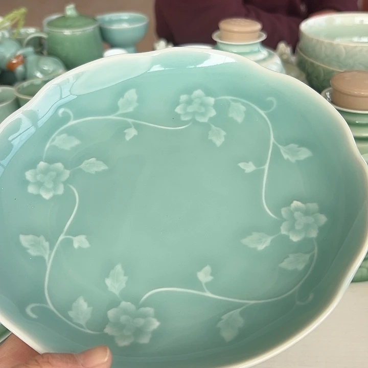 小米茶器龙泉青瓷