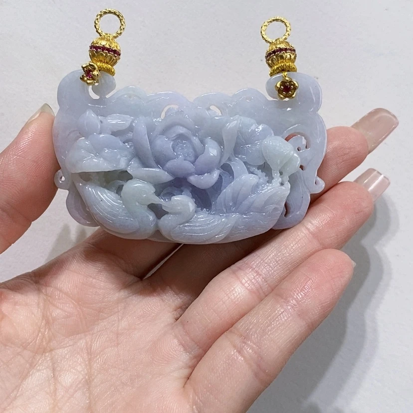 【闪购商品】翡翠未镶嵌颈饰