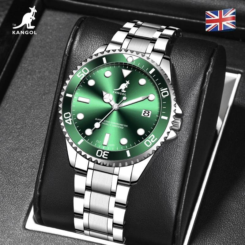 【敌总专属】KANGOL坎戈尔袋鼠时尚石英腕表-K819